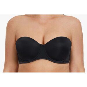 MELENECA Women's Underwire Strapless Bra for Bigger Bust Back Smoothing Sz 34G
